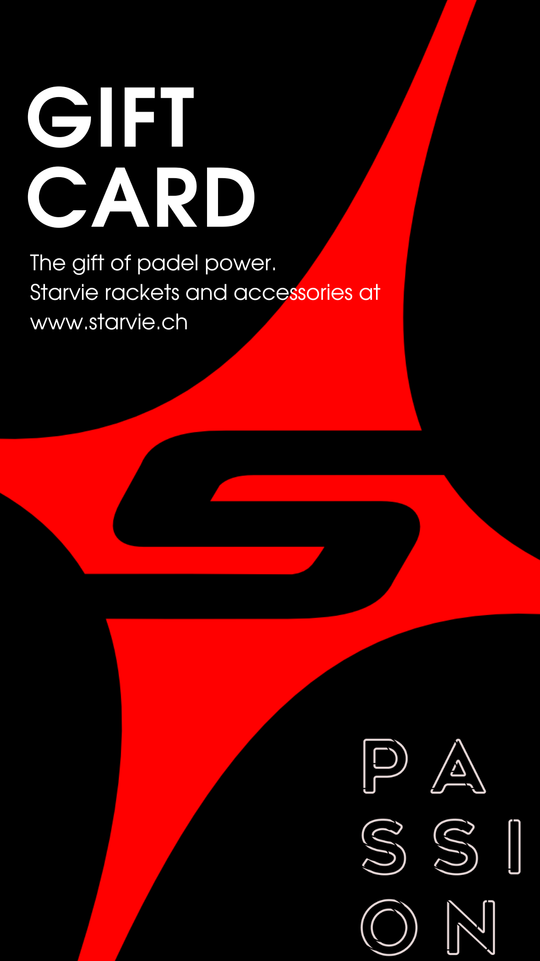 Starvie Padel Gift Card