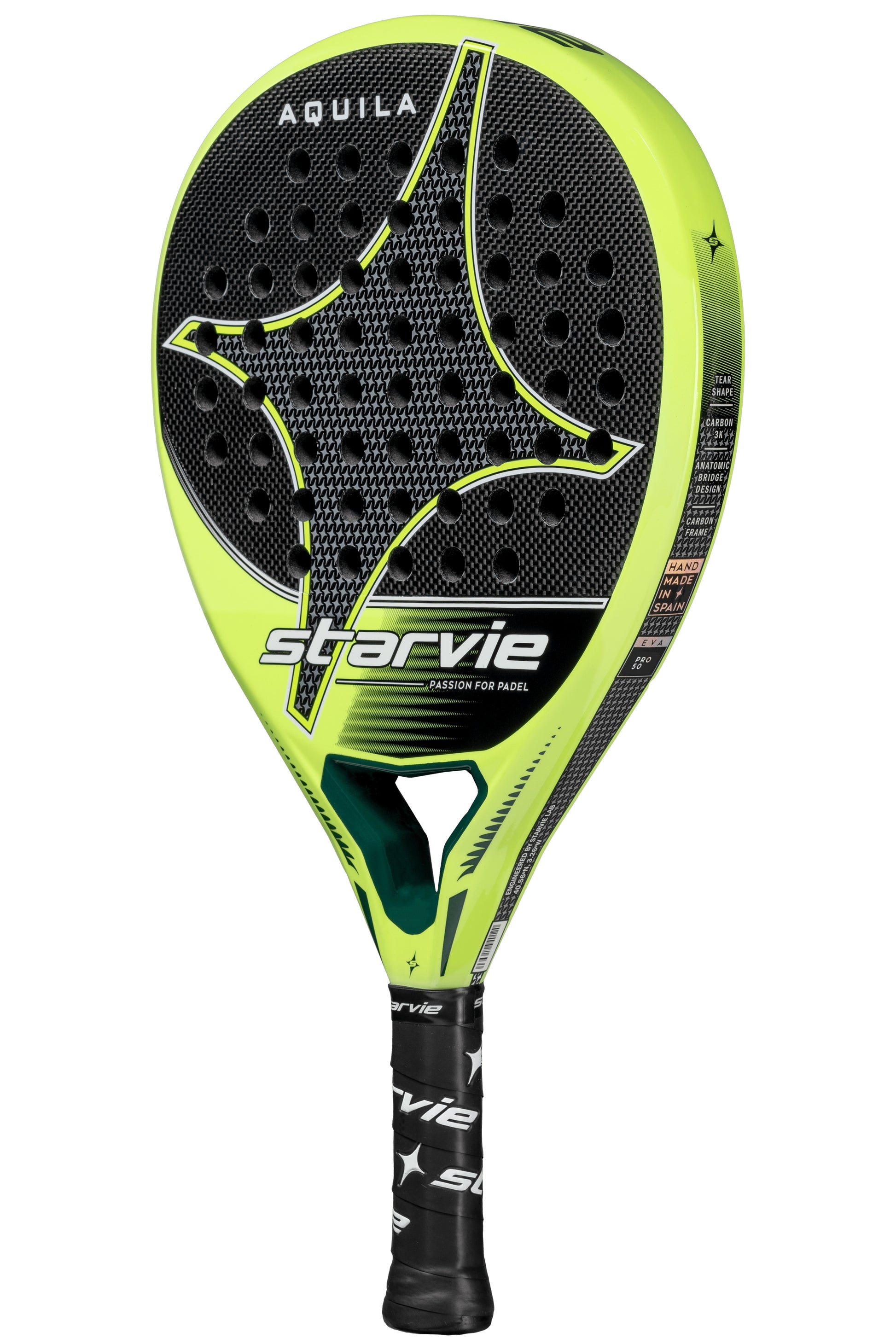 Aquila Pro side profile showcasing its 3K carbon frame and aerodynamic design.